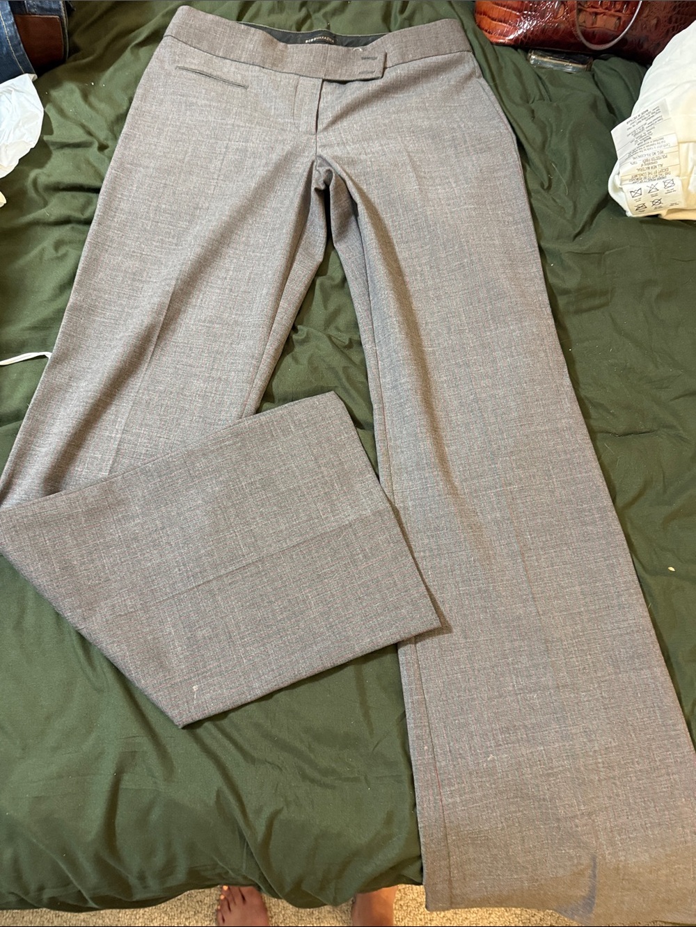 BCBGMaxAzria Grey Dress Pants